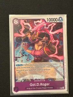 One Piece TCG - Gol.D.Roger P-107 - NM - Image 1