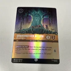 Disney Lorcana TCG Grandmother Willow Ancient Advisor Foil 206/204 Epic Eng 11 - Image 1