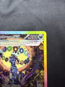 Pokemon Umbreon EX Prismatic Evolutions TCG Card 161/131 MP - Image 3