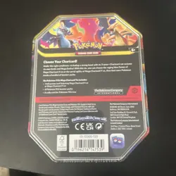 Pokemon Mega Charizard X & Y Collectible Tin Mega Evolution Series Card Storage - Image 5
