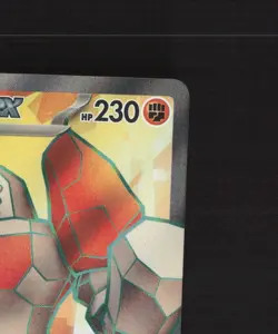 Regirock ex 214/182 Destined Rivals Full Art Ultra Rare Holo Pokemon Card NM - Image 4