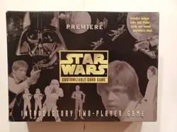 Star Wars CCG Customizable Premiere Introductory Set 1995 Sealed cards 73000403607 - Image 1