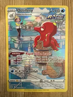 Octillery - TG03/TG30 - Pokemon Brilliant Stars Sword & Shield Holo Rare Card NM - Image 1