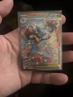 Pokemon Mega Evolutions TCG Mega Lucario EX Card 179/132 - Image 1