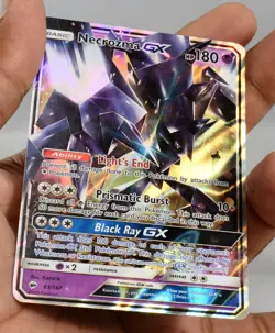 Necrozma GX 63/147 - Ultra Rare Full Art Holo Burning Shadows Pokemon Card MINT - Image 5