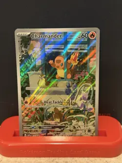 Pokemon TCG Charmander 044 Sv: Scarlet & Violet Promo Cards Holo - Image 1