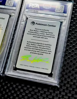 Tyranitar 🦖 PSA 10 💎 P.M. Center X Bear Walker Card Serialized /250 POP 10 - Image 2