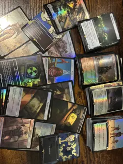 Magic The Gathering: Fallout Universe Mixed Holo And Common Lot 100s Of Cards - Image 3