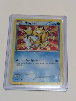 Pokemon TCG Shiny Magikarp Black Star Promo Card XY143 - Image 1
