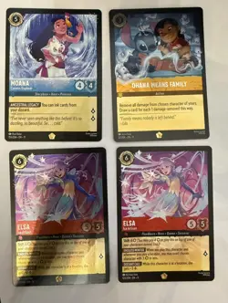 Lorcana Cards, 16 cards in random lot (see pics) - Image 1