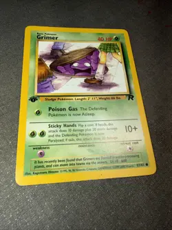 Pokemon Card First Edition Team Rocket Grimer - Image 3