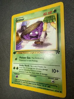Pokemon Card First Edition Team Rocket Grimer - Image 4