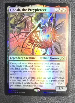 Obosh, the Preypiercer Foil Ikoria: Lair of Behemoths Rare Card MTG Magic NM - Image 1