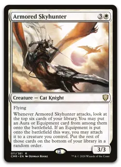 Armored Skyhunter #11 (NM) Commander Legends CMR Magic MTG - Image 1