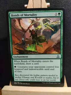 Bonds of Mortality - Oath of the Gatewatch - Uncommon - NM to LP (see pics) MTG - Image 1