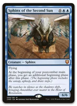 Sphinx of the Second Sun #99 (NM) Commander Legends CMR Magic MTG - Image 1
