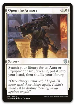 Open the Armory #34 (NM) Commander Legends CMR Magic MTG - Image 1