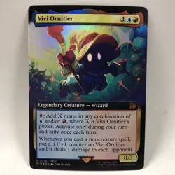 Vivi Ornitier Extended Art 514 Foil Near Mint MTG Universes Beyond Final Fantasy - Image 1