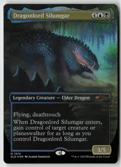 Dragonlord Silumgar (Rainbow Foil) Secret Lair Drop Series (1974) Foil - MTG - Image 1