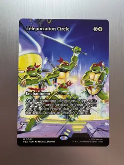 Teleportation Circle - 2 - MTG: Teenage Mutant Ninja Turtles - Borderless - Image 1