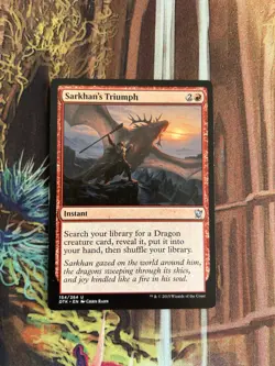 Sarkhan's Triumph, Dragons of Tarkir, MTG - NM - Image 1