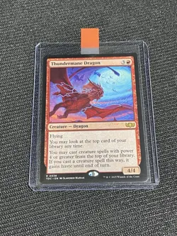 Thundermane Dragon / MTG Commander "Tarkir: Dragonstorm" / Near Mint - Image 3
