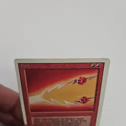 Magic: The Gathering Fork Red Interrupt Revised Edition Rare Amy Weber - Image 4