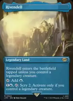 MTG Rivendell - Foil - Borderless, The Lord of the Rings: Tales of Middle-earth, - Image 1
