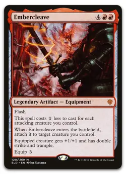 Embercleave #120 (NM) Throne of Eldraine ELD Magic MTG - Image 1