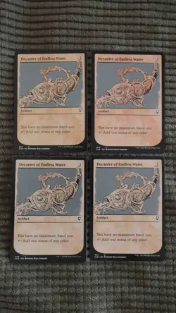 Magic: the Gathering / MtG Showcase Decanter of Endless Water x4 Baldur's Gate - Image 1