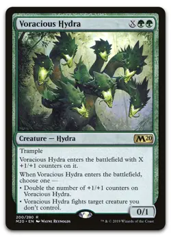 Voracious Hydra #200 (NM) Core Set 2020 M20 Magic MTG - Image 1