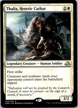 Thalia, Heretic Cathar R Eldritch Moon 46 NM Normal - Image 1