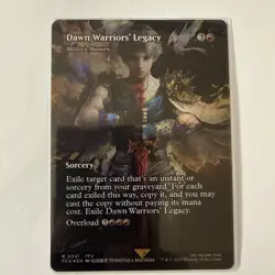 MTG Dawn Warriors' Legacy - Mizzix's Mastery (Showcase) Foil NM FINAL FANTASY - Image 1