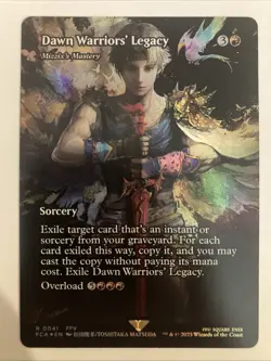 MTG FOIL Mizzix's Mastery (Dawn Warriors' Legacy) - FINAL FANTASY FCA 0041 R - Image 1
