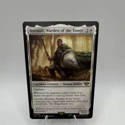 Wizards Boromir, Warden of the Tower - Lord of the Rings Rare White Regular 4 - Image 1