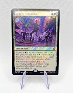 Endless Foot Assault (Surge Foil) Rare MTG Ninja Turtles #0008 - Image 1