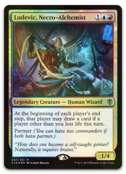 Ludevic, Necro-Alchemist #37 (Foil) (NM) Commander 2016 C16 Magic MTG - Image 1