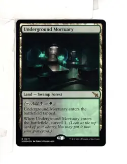 MTG SkeenAB Underground Mortuary FOIL from MKM. NM. - Image 1