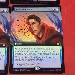 4x 0248 Spider Sense Buy A Box Promo Holo #MD - Image 3