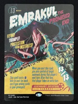 1x MTG Emrakul, the Promised End (Showcase) - Innistrad Remastered (INR) #481 - Image 1