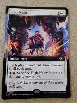High Noon - #314 - (Extended Art) Outlaws of Thunder Junction Regular - Mtg - Image 1