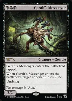 Geralf's Messenger *** FOIL *** - MTG SLD Secret Lair Drop Series - NM/MINT - Image 1