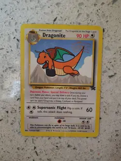 Pokemon Dragonite 05/53 Kids WB Movie Promo 90 HP Black Star Regular Card - Image 1