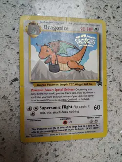 Pokemon Dragonite 05/53 Kids WB Movie Promo 90 HP Black Star Regular Card - Image 2