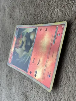 2010 Pokemon TCG HeartGold SoulSilver Cyndaquil Reverse Holo 61/123 LP - Image 5