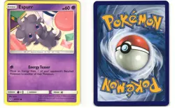 Espurr Common Pokemon TCG Forbidden Light 44/131 LP - Image 3