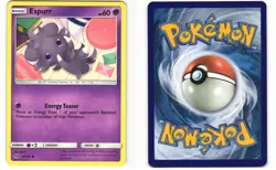 Espurr Common Pokemon TCG Forbidden Light 44/131 LP - Image 3