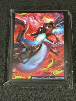 Phantasmal Flames UPC Sleeves - 65x New Sealed Mega Charizard Pokemon 2025 - Image 1