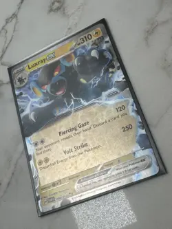 Pokemon TCG Twilight Masquerade Luxray ex 68/167 T Holo Double Rare Pack Fresh - Image 3