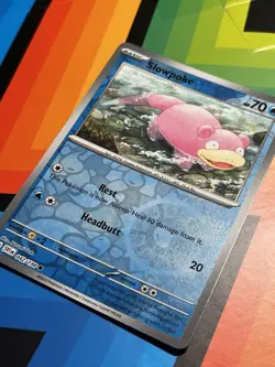 Slowpoke SV01: Scarlet & Violet Base Set Pokemon 042/198 Reverse Holo NM+ - Image 2